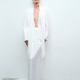 SONIA - OVERSIZED BLAZER WITH SCARF DETAIL