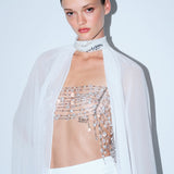 SARA - CROP TOP WITH ACCESSORIES
