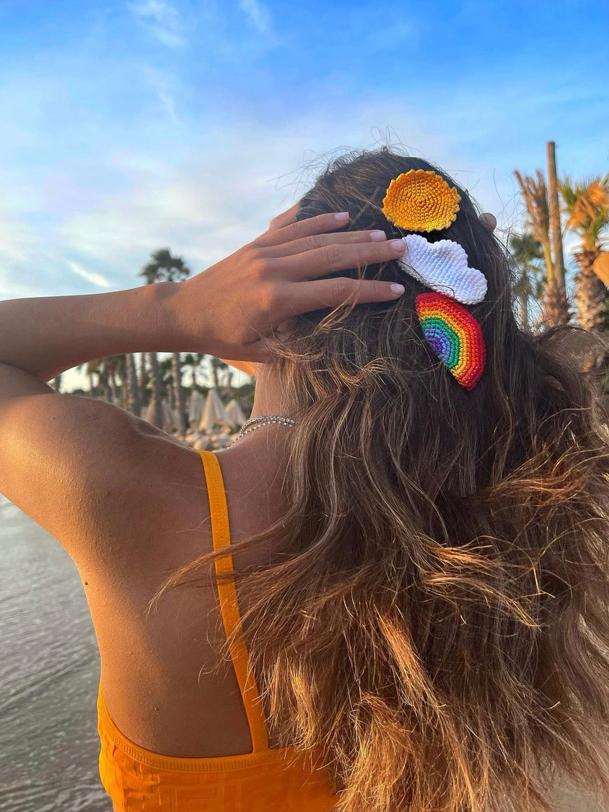 Sunny & Cloudy Hair Pin Set