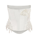 SELENE - APLIQUE DETAILED CORSET