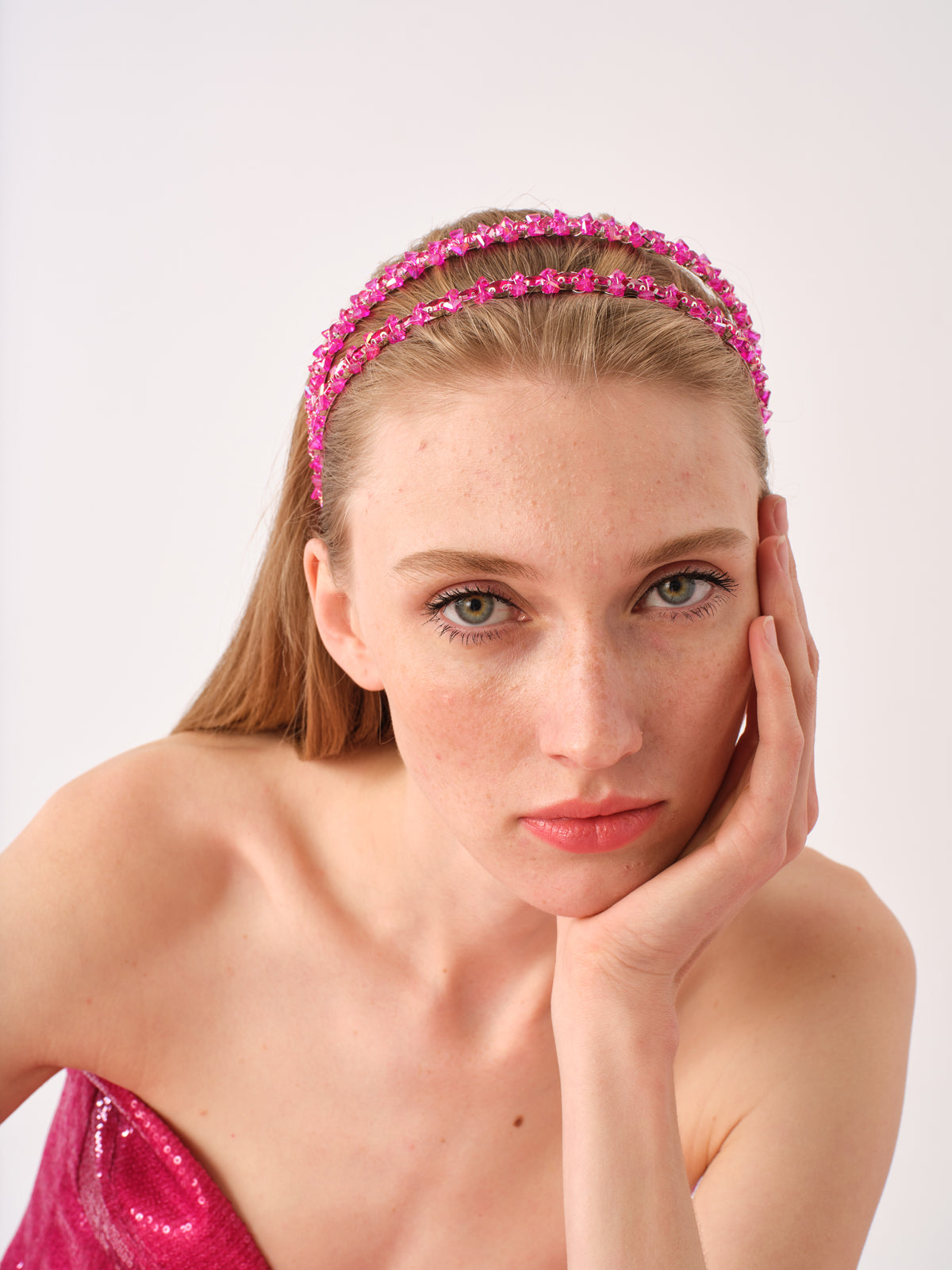 TUCANA DOUBLE LAYERED HEADBAND