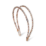 DOUBLE LAYERED DUSTY SPARKLE HEADBAND