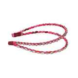 DOUBLE LAYERED DUSTY SPARKLE HEADBAND