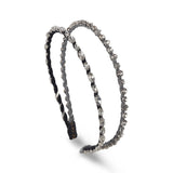 DOUBLE LAYERED DUSTY SPARKLE HEADBAND