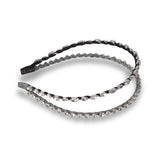 DOUBLE LAYERED DUSTY SPARKLE HEADBAND