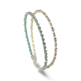 DOUBLE LAYERED DUSTY SPARKLE HEADBAND
