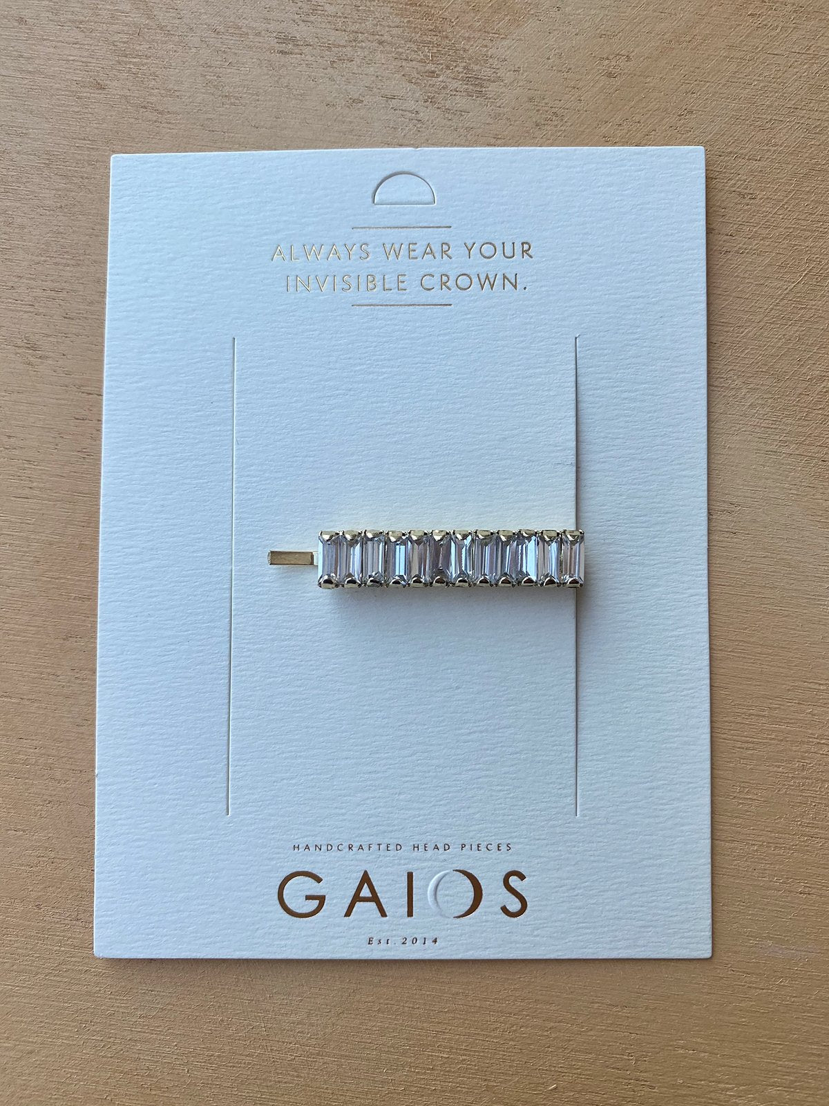BAGUETTE HAIR PIN SET