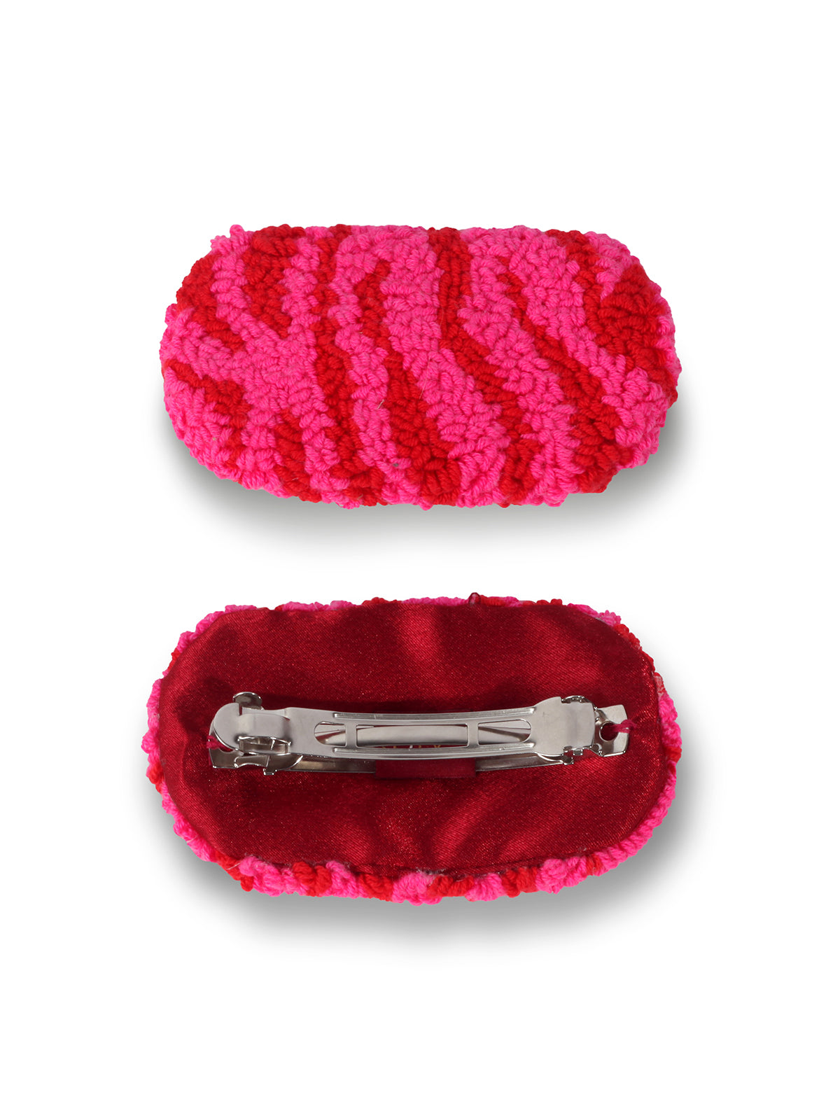 ZEBRA PUNCH HAIR CLIP