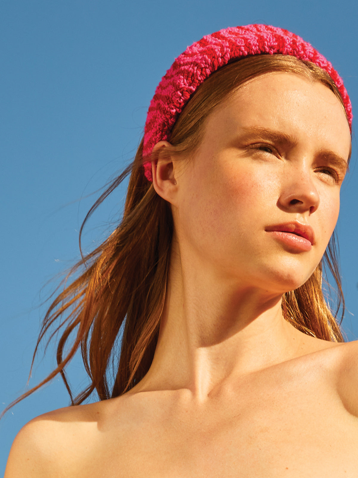 Pink & Red Zebra Punch Headband