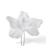 ORCHID FLOWER HAIR PINS