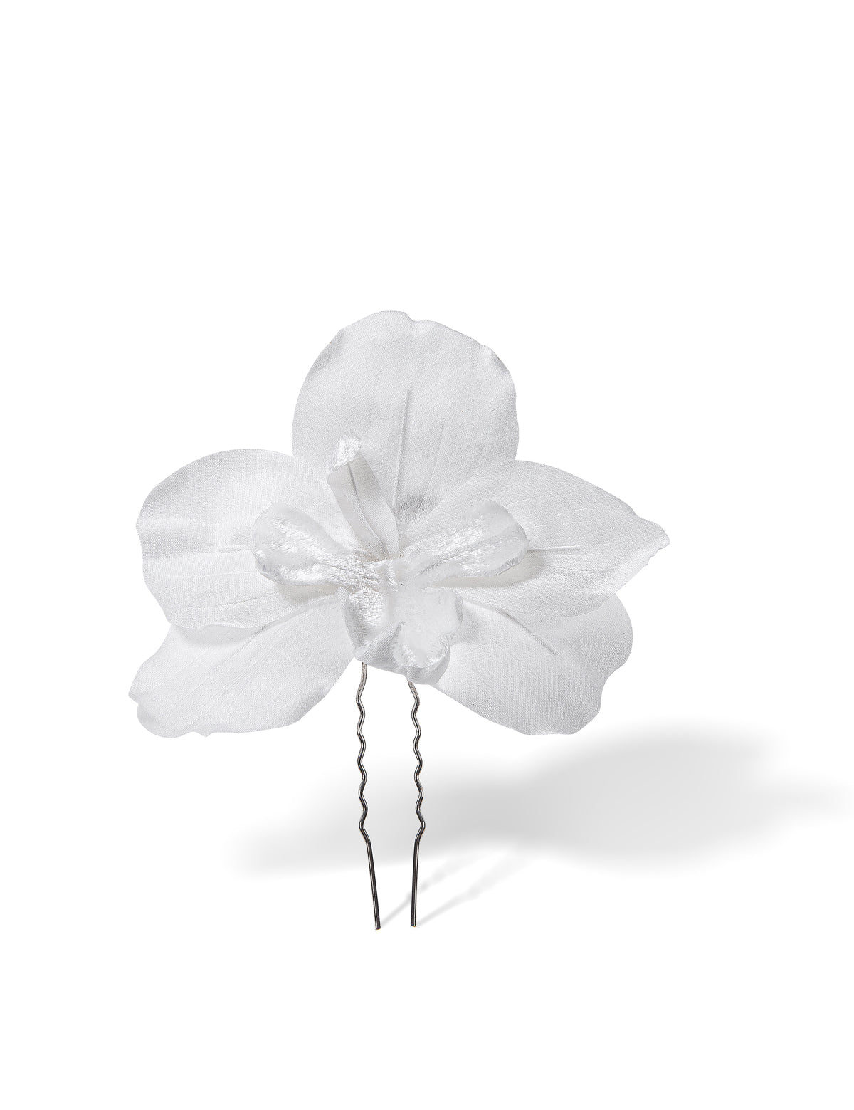 ORCHID FLOWER HAIR PINS