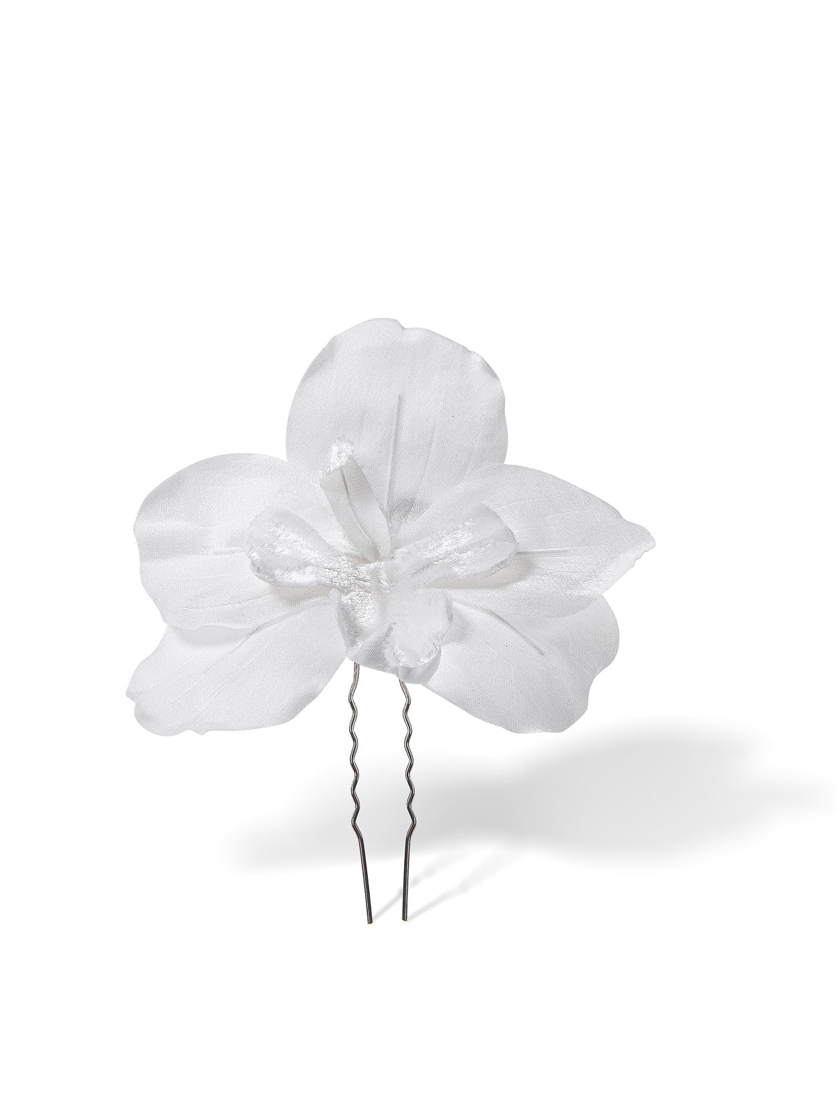 ORCHID FLOWER HAIR PINS