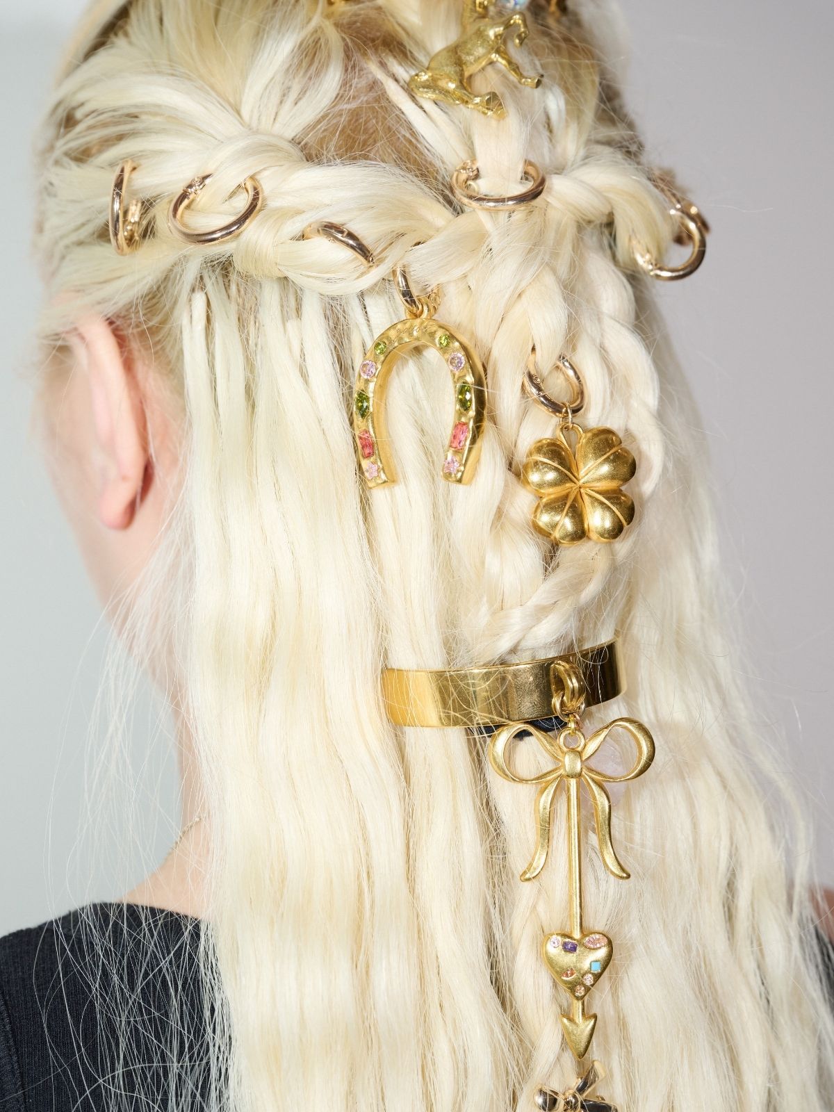 LUCKY CHARM HAIR RINGS