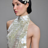 LOLA SEQUINED MINI DRESS