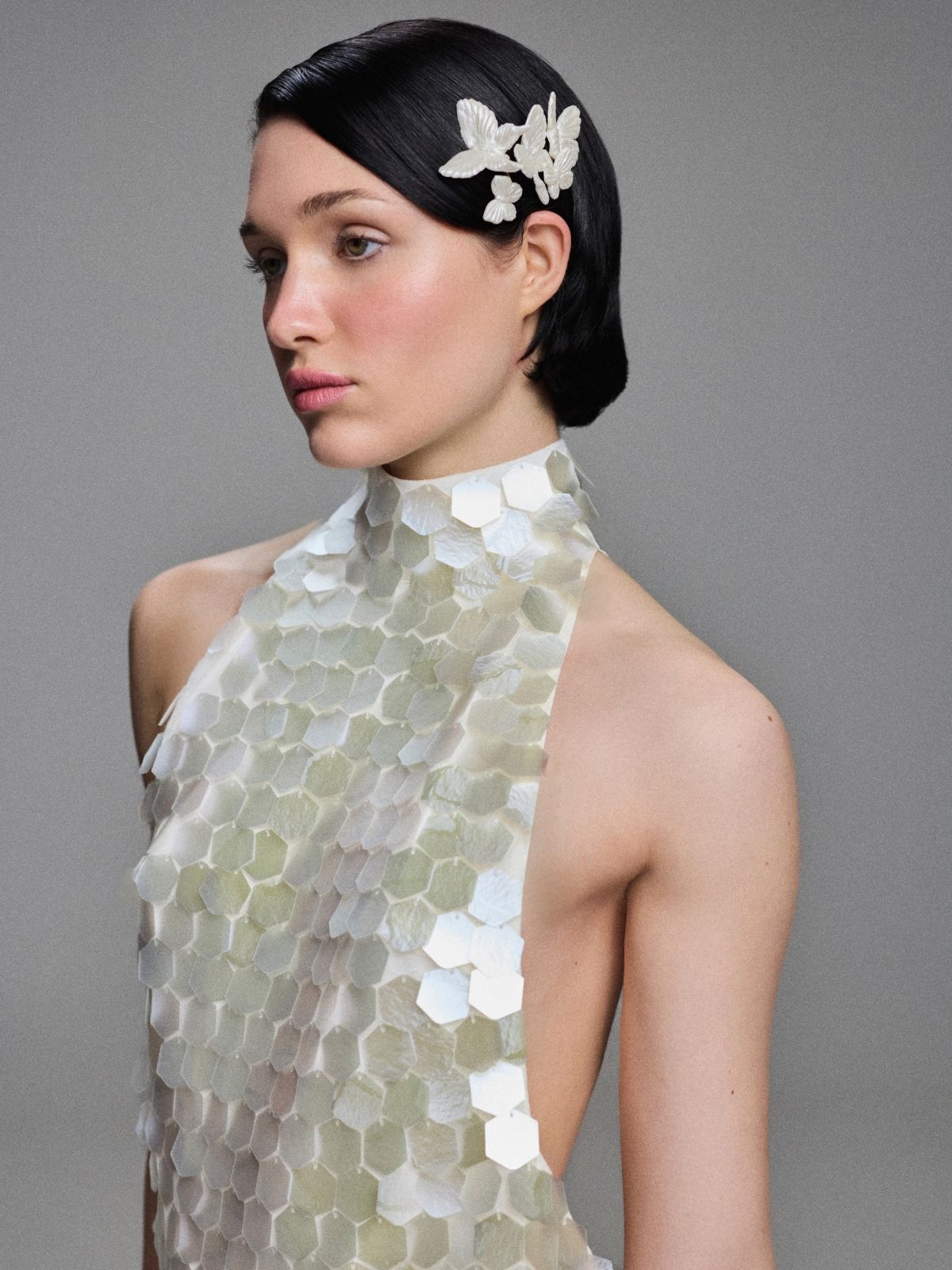 LOLA SEQUINED MINI DRESS