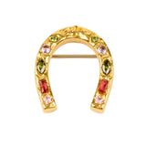 HORSESHOE BROOCH