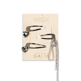 LOVE HAIR CLIP SET