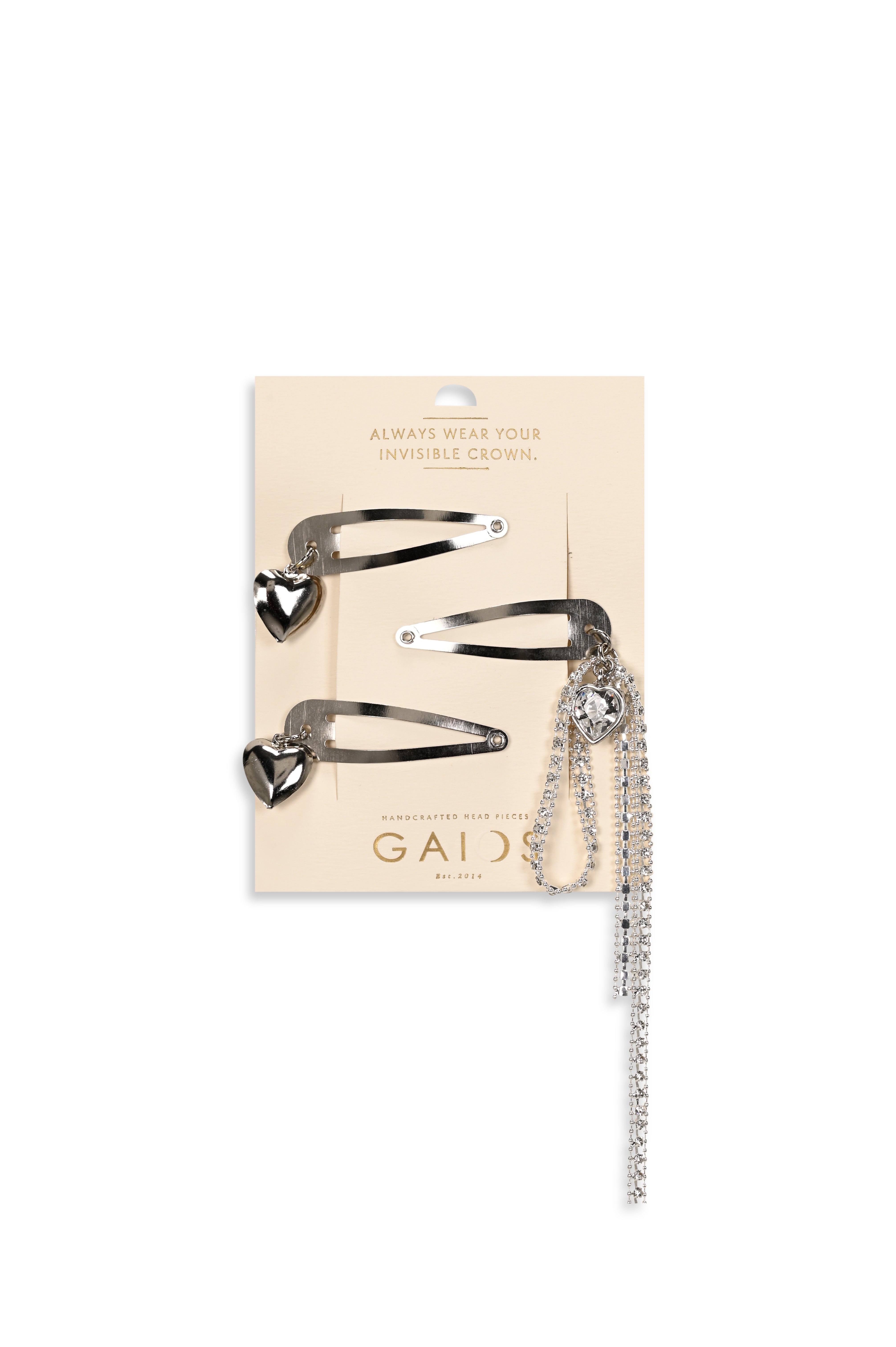 LOVE HAIR CLIP SET