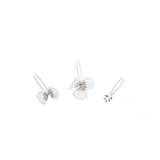 TRANSPARENT DREAMY FLOWER PIN SET