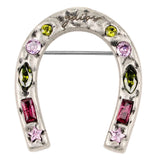 HORSESHOE BROOCH