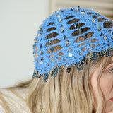 SKY KNIT BONNET