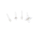 LOLA RESIN FLOWER PIN SET