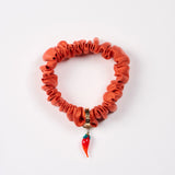 CHLOE HAIR TIE WITH PEPPER CHARM