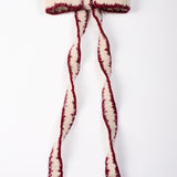 MULLED WINE KNIT BOW