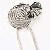 KOI AND SPIRAL BARETTE
