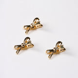 GOLD BOW HAIR CLIP