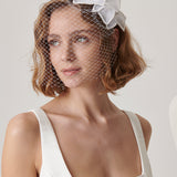 NANCY HEADPIECE WITH VOILETTE