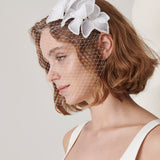 NANCY HEADPIECE WITH VOILETTE