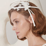 GLASSWING HEADPIECE WITH VOILETTE