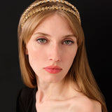 TUCANA DOUBLE LAYERED HEADBAND