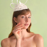 GISELE VOILETTE FASCINATOR
