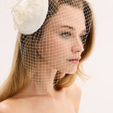 SERENA VOILETTE FASCINATOR