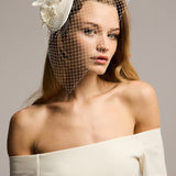 SERENA VOILETTE FASCINATOR