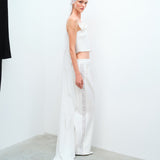 JANE - DOUBLE PLEATED TAILORED TROUSERS WITH SIDE DETAILS
