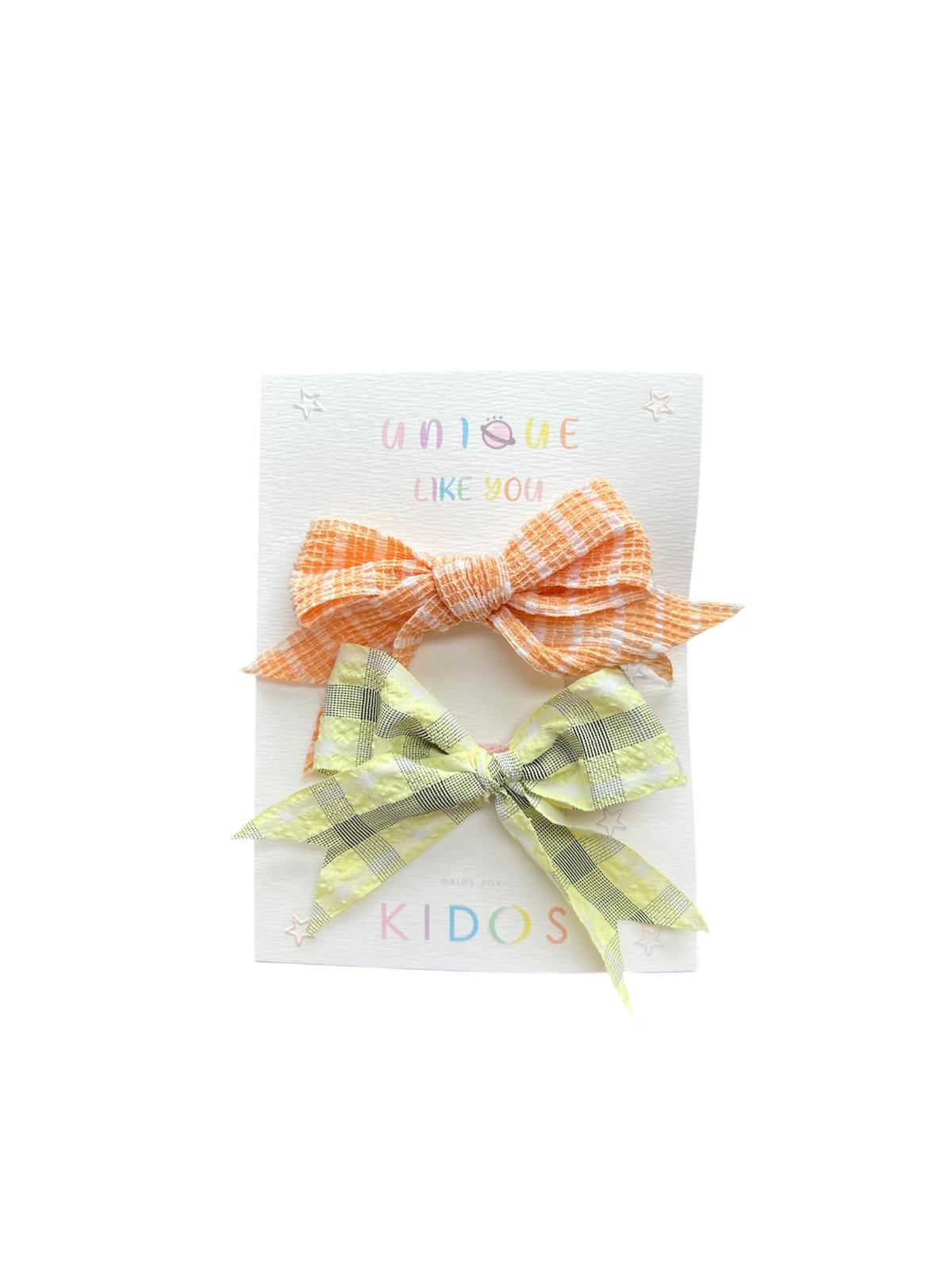 MINS BOW CLIP SET
