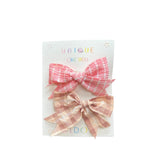 MINS BOW CLIP SET