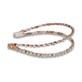 DOUBLE LAYERED DUSTY SPARKLE HEADBAND