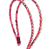 DOUBLE LAYERED DUSTY SPARKLE HEADBAND