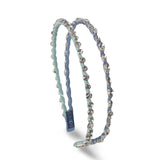 DOUBLE LAYERED DUSTY SPARKLE HEADBAND