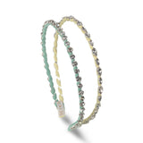 DOUBLE LAYERED DUSTY SPARKLE HEADBAND