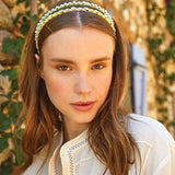 DOUBLE LAYERED DUSTY SPARKLE HEADBAND