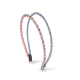 DOUBLE LAYERED DUSTY SPARKLE HEADBAND