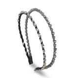 DOUBLE LAYERED DUSTY SPARKLE HEADBAND