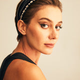 DUSTY SPARKLE VELVET HEADBAND