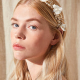 PEARLY VIOLA HEADPIECE