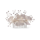 TRANSPARENT DREAMY FLOWER HAIR COMB